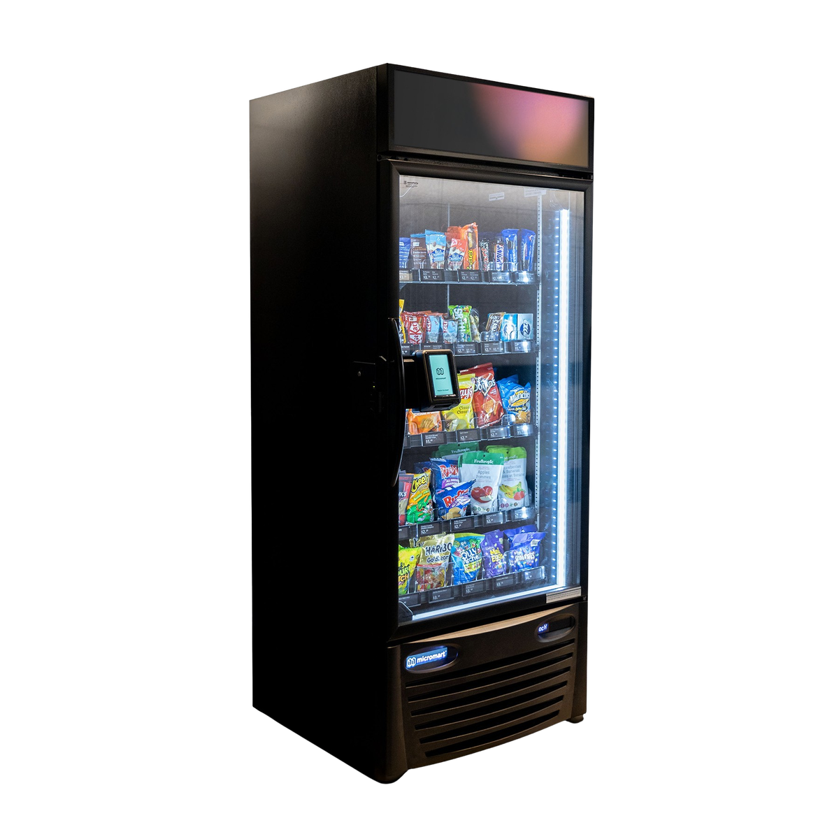 DB Smart Market — angle view, fully stocked